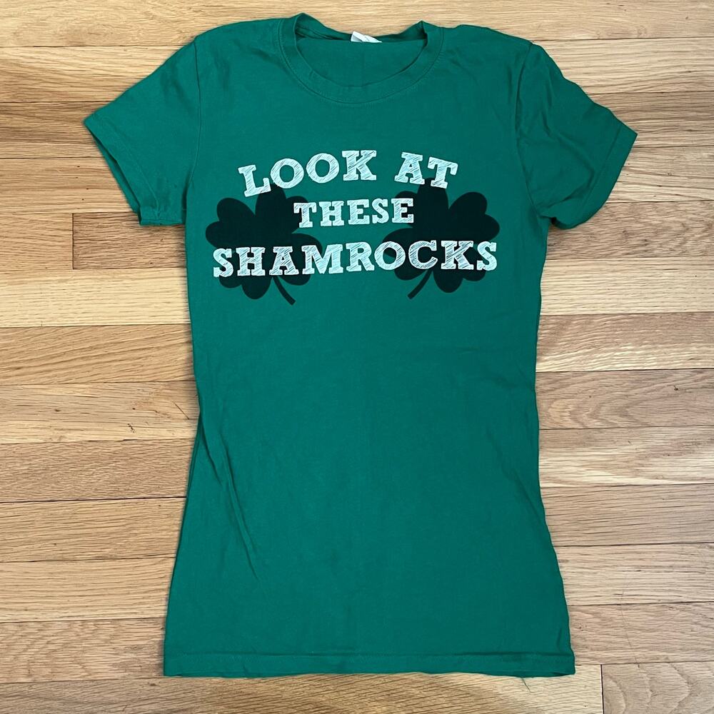 Bay Island Sportswear "Look at These Shamrocks" Tee - Size S